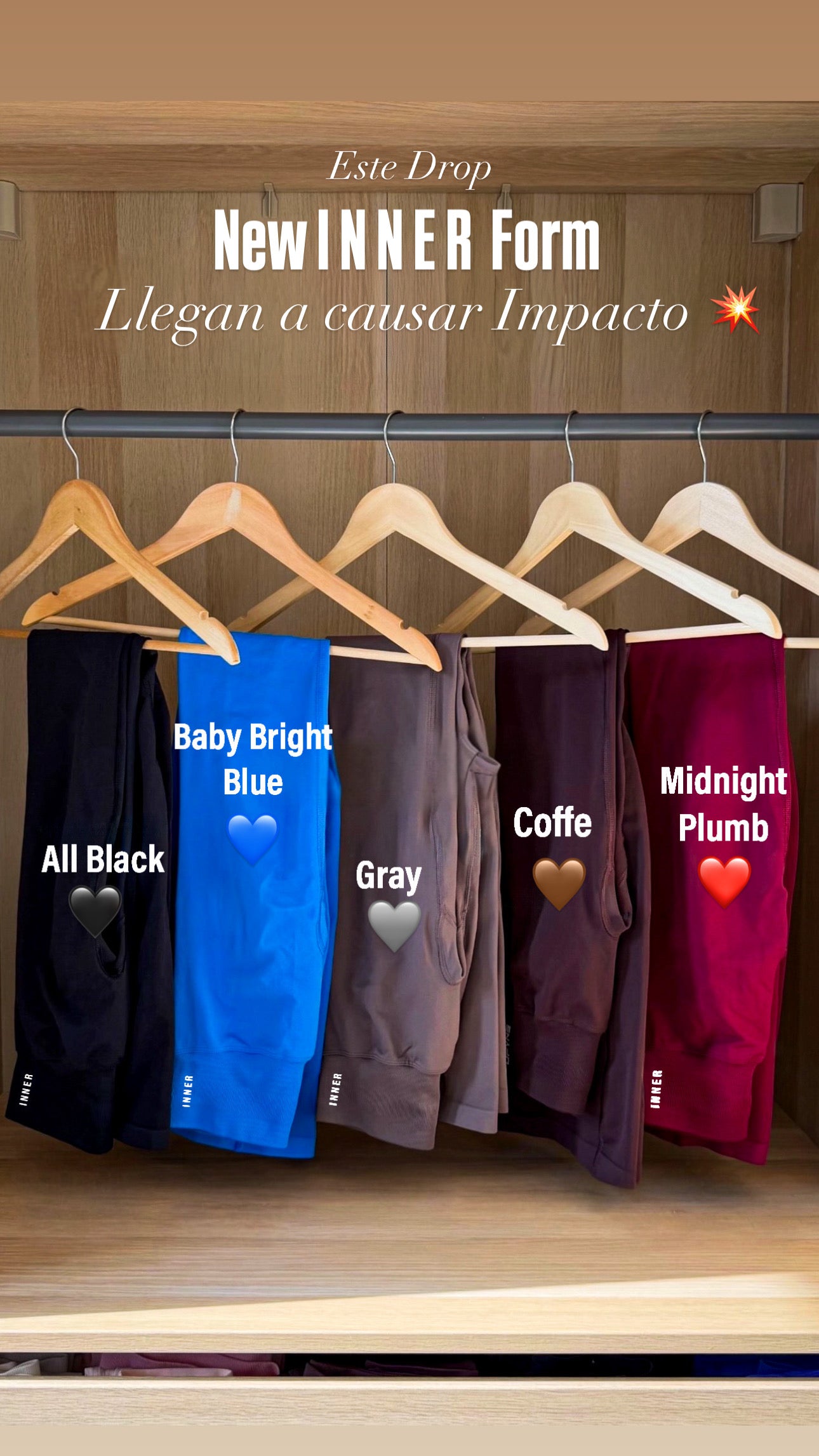 Leggings Form Black