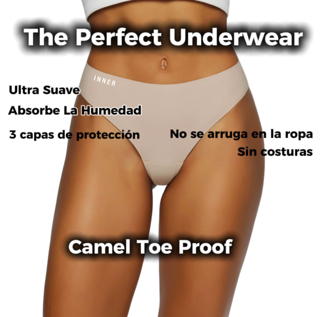 Camel Toe Proof Underwear PACK 3!